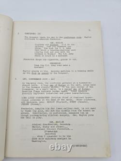 THE DEVIL'S BRIGADE / William Roberts 1967 Screenplay, William Holden war film