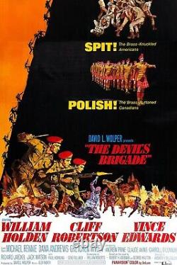 THE DEVIL'S BRIGADE / William Roberts 1967 Screenplay, William Holden war film