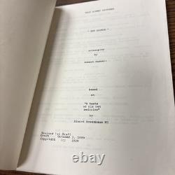 THE DOCTOR Screenplay Walt DISNEY Pictures Movie Script Owned by Film Critic 1st