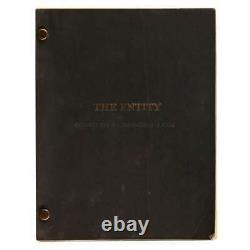 THE ENTITY Original Movie Script 145p+Shooting Schedule 9x12 in. 1982 Sidn