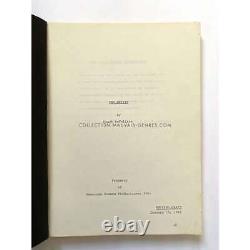 THE ENTITY Original Movie Script 145p+Shooting Schedule 9x12 in. 1982 Sidn