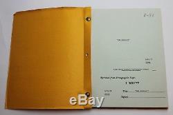 THE EXORCIST / William Peter Blatty 1972 Movie Script Screenplay, Horror Film