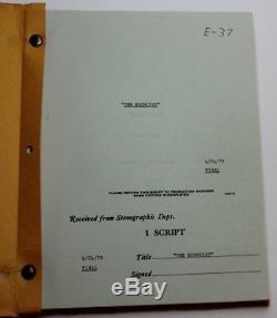 THE EXORCIST / William Peter Blatty 1972 Movie Script Screenplay, Horror Film