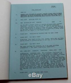 THE EXORCIST / William Peter Blatty 1972 Movie Script Screenplay, Horror Film