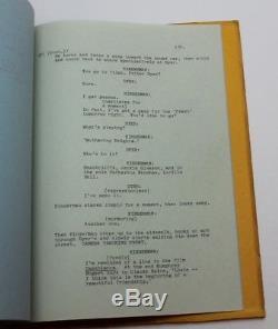 THE EXORCIST / William Peter Blatty 1972 Movie Script Screenplay, Horror Film