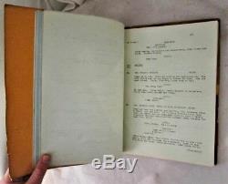 THE EXORCIST, by Wm P Blatty 1972 Original Warner Bros Script Screenplay