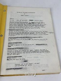 THE FALL OF THE HOUSE OF BLACKENSTEIN Script Frank Saletri Blaxploitation Film