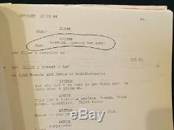 THE FIRST WIVES CLUB 1995 Movie Script Owned, Signed & Used By ELIZABETH BERKLEY