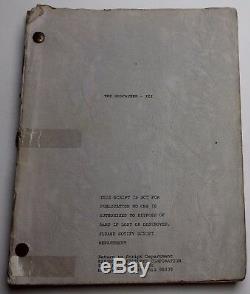 THE GODFATHER PART III / Alexander Jacobs 1978 Movie Script Screenplay Draft