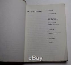 THE GODFATHER PART III / Alexander Jacobs 1978 Movie Script Screenplay Draft