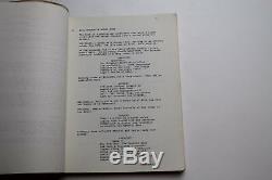 THE GODFATHER PART III / Alexander Jacobs 1978 Movie Script Screenplay Draft