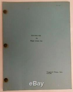 THE GOLD BUG / Edgar Allan Poe, 1944 story script used by Vanguard Films