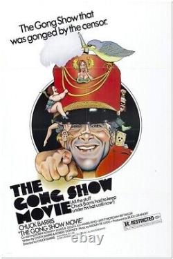THE GONG SHOW MOVIE / Robert Downey Sr. 1979 Screenplay, Chuck Barris comedy