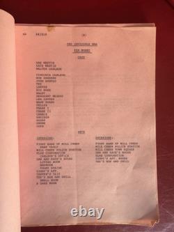 THE INVISIBLE MAN Movie Script by James D. Parriott 1975 Universal Studios