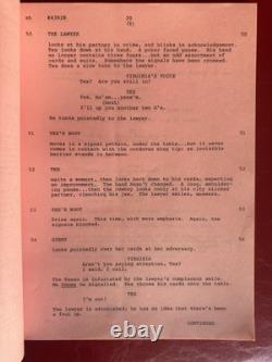 THE INVISIBLE MAN Movie Script by James D. Parriott 1975 Universal Studios