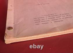 THE INVISIBLE MAN Movie Script by James D. Parriott 1975 Universal Studios