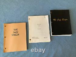 THE JAZZ SINGER (1980) Neil Diamond Movie (3) Original Scripts, Herbert Baker