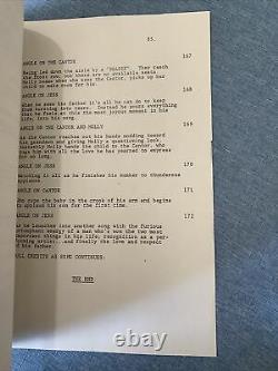 THE JAZZ SINGER (1980) Neil Diamond Movie (3) Original Scripts, Herbert Baker