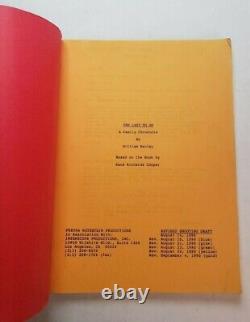 THE LAST TO GO / William Hanley 1991 TV Movie Script, Rand Richards Cooper book