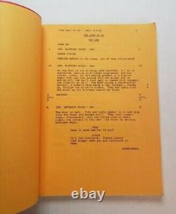 THE LAST TO GO / William Hanley 1991 TV Movie Script, Rand Richards Cooper book