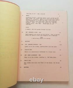 THE LAST TO GO / William Hanley 1991 TV Movie Script, Rand Richards Cooper book