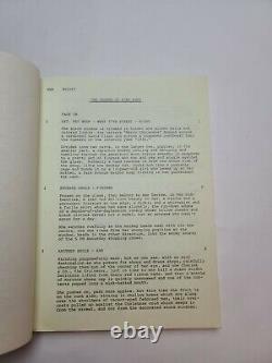 THE LEGEND OF KING KONG / Bo Goldman 1975 Unproduced Movie Script Screenplay