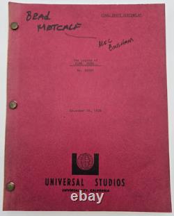 THE LEGEND OF KING KONG / Bo Goldman 1975 Unproduced Screenplay Movie Script
