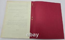 THE LEGEND OF KING KONG / Bo Goldman 1975 Unproduced Screenplay Movie Script
