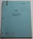 The Lineup / 1959 Tv Series Script, From The Film Noir Writer, Irwin Gielgud