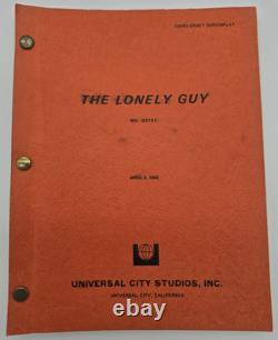 THE LONELY GUY / Ed. Weinberger 1983 Movie Script Screenplay, Steve Martin film