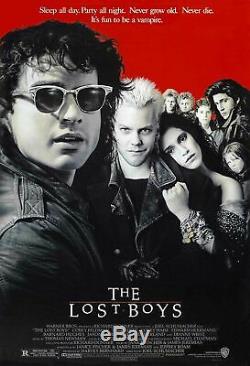 THE LOST BOYS / Jeffrey Boam 1986 Screenplay, cult film haven for vampires