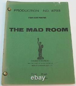 THE MAD ROOM / A. Martin Zweiback 1965 Screenplay, STELLA STEVENS Horror Film