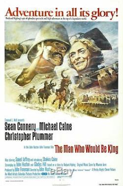 THE MAN WHO WOULD BE KING / John Huston 1974 Screenplay, Sean Connery film