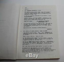 THE MONSTER SQUAD / Fred Dekker 1986 Movie Script Count Dracula and his monsters