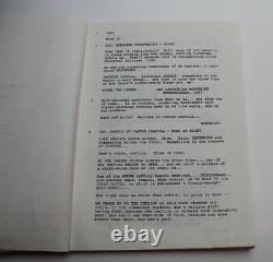 THE MONSTER SQUAD / Fred Dekker 1986 Movie Script Count Dracula and his monsters