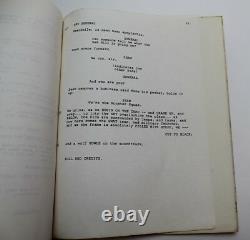THE MONSTER SQUAD / Fred Dekker 1986 Movie Script Count Dracula and his monsters