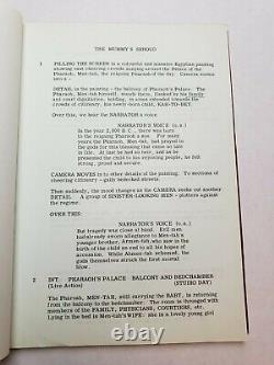 THE MUMMY'S SHROUD / John Gilling 1966 Screenplay, André Morell HAMMER FILM