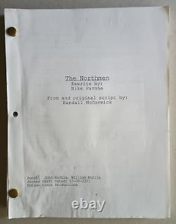 THE NORTHMEN (2001) Unproduced Viking Movie Script Mike Pavone Randall McCormick