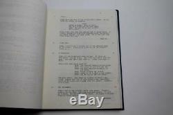 THE OUTLAW JOSEY WALES / 1975 Original Movie Script Screenplay BOUND FIRST DRAFT