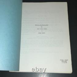 THE PATRIOT ('86) Final Rev Script Crown Intl Navy Seal Nuclear Threat + COA
