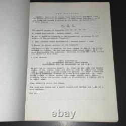 THE PATRIOT ('86) Final Rev Script Crown Intl Navy Seal Nuclear Threat + COA