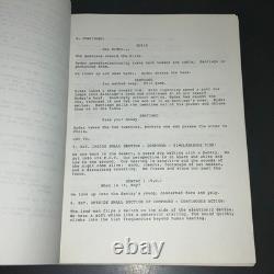 THE PATRIOT ('86) Final Rev Script Crown Intl Navy Seal Nuclear Threat + COA