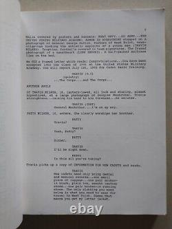 THE POINT (1992) Original Jorge Zamacona Movie Script West Point