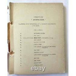 THE POSSESSORS Original Movie Script 115p 9x12 in. 1958 Denys de La Patell