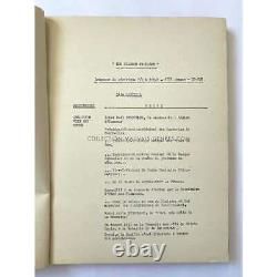 THE POSSESSORS Original Movie Script 115p 9x12 in. 1958 Denys de La Patell