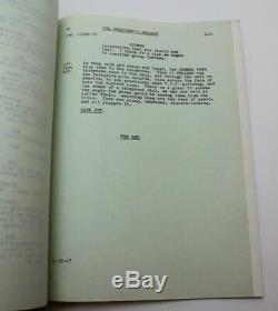 THE PRESIDENT'S ANALYST / Theodore J. Flicker 1967 Movie Script satirical Sci Fi