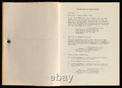 THE PRISONER OF SECOND AVENUE Original Movie Script 1973 NEIL SIMON Jack Lemmon