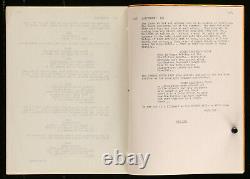 THE PRISONER OF SECOND AVENUE Original Movie Script 1973 NEIL SIMON Jack Lemmon