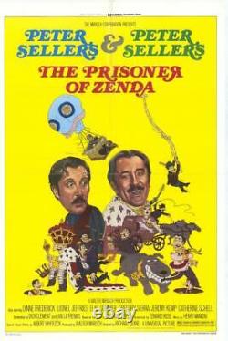 THE PRISONER OF ZENDA / Dick Clement 1978 Screenplay, Peter Sellers comedy film
