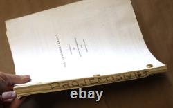 THE PROJECTIONIST SCREENPLAY The Inner Circle MOVIE SCRIPT ADREI KONCHALOVSKY